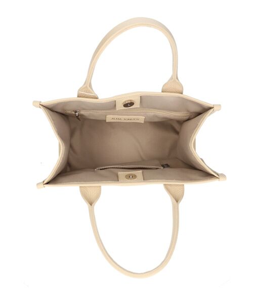 INTER-CHAUSSURES / インター ショシュール ハンドバッグ | 【ALMA TONUTTI】異素材コンビハンドバッグ | 詳細9