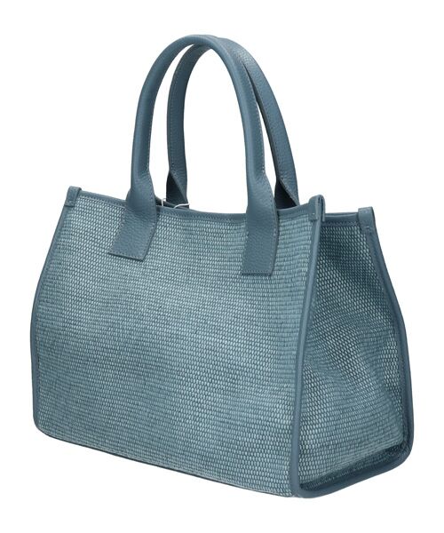 INTER-CHAUSSURES / インター ショシュール ハンドバッグ | 【ALMA TONUTTI】異素材コンビハンドバッグ | 詳細10