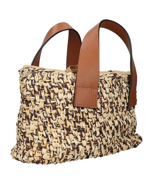 INTER-CHAUSSURES / インター ショシュール ハンドバッグ | 【ROBERTO PANCANI】レザーハンドル巾着ハンドバッグ | 詳細3