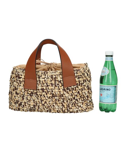 INTER-CHAUSSURES / インター ショシュール ハンドバッグ | 【ROBERTO PANCANI】レザーハンドル巾着ハンドバッグ | 詳細5