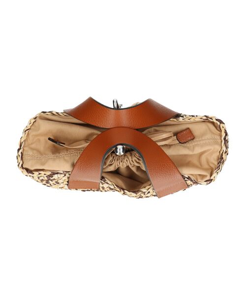 INTER-CHAUSSURES / インター ショシュール ハンドバッグ | 【ROBERTO PANCANI】レザーハンドル巾着ハンドバッグ | 詳細7