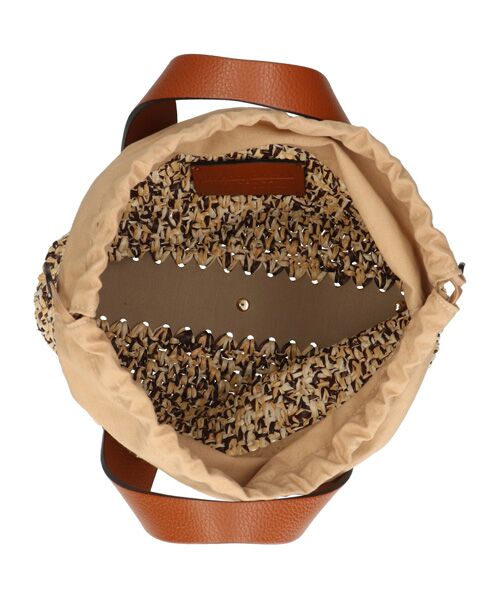 INTER-CHAUSSURES / インター ショシュール ハンドバッグ | 【ROBERTO PANCANI】レザーハンドル巾着ハンドバッグ | 詳細9