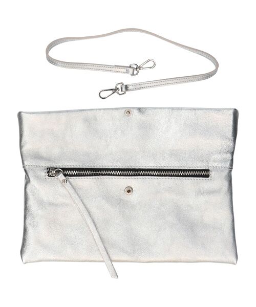 INTER-CHAUSSURES / インター ショシュール ハンドバッグ | 【ANDREA CARDONE ITALI】レザーワイドサコッシュ | 詳細10