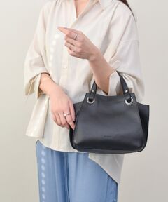 INTER-CHAUSSURES / インター ショシュール ハンドバッグ | 【RIPANI】ミディアムサイズレザーハンドバッグ