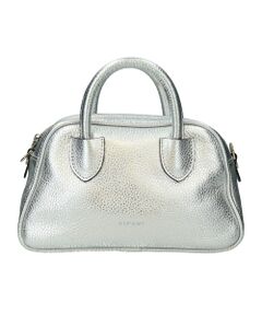 INTER-CHAUSSURES / インター ショシュール ハンドバッグ | 【RIPANI】メタリックレザーミニボストンバッグ