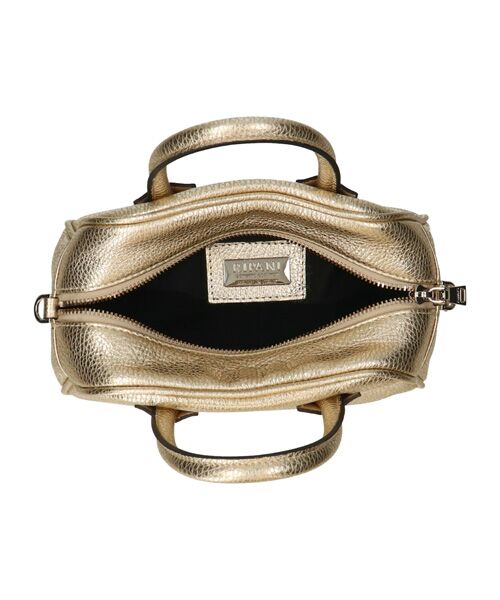 INTER-CHAUSSURES / インター ショシュール ハンドバッグ | 【RIPANI】メタリックレザーミニボストンバッグ | 詳細8