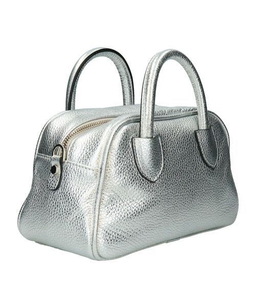 INTER-CHAUSSURES / インター ショシュール ハンドバッグ | 【RIPANI】メタリックレザーミニボストンバッグ | 詳細13