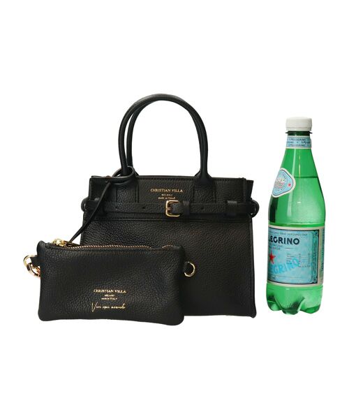 INTER-CHAUSSURES / インター ショシュール ハンドバッグ | 【CHRISTIAN VILLA】スモールサイズレザーハンドバッグ | 詳細5