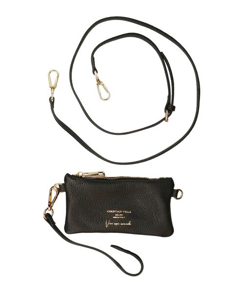 INTER-CHAUSSURES / インター ショシュール ハンドバッグ | 【CHRISTIAN VILLA】スモールサイズレザーハンドバッグ | 詳細9