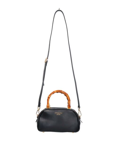 INTER-CHAUSSURES / インター ショシュール ハンドバッグ | 【CHRISTIAN VILLA】バンブーハンドルミニバッグ | 詳細11