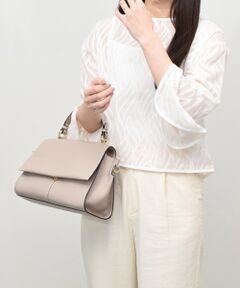 INTER-CHAUSSURES / インター ショシュール ハンドバッグ | 【LORISTELLA】シュリンクレザーフラップハンドバッグ