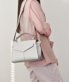 INTER-CHAUSSURES / インター ショシュール ハンドバッグ | 【LORISTELLA】シュリンクレザーフラップハンドバッグ