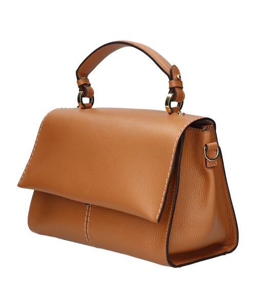 INTER-CHAUSSURES / インター ショシュール ハンドバッグ | 【LORISTELLA】シュリンクレザーフラップハンドバッグ | 詳細2