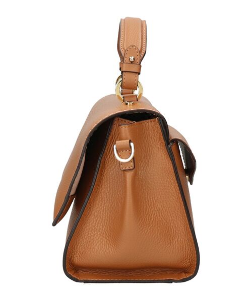 INTER-CHAUSSURES / インター ショシュール ハンドバッグ | 【LORISTELLA】シュリンクレザーフラップハンドバッグ | 詳細3