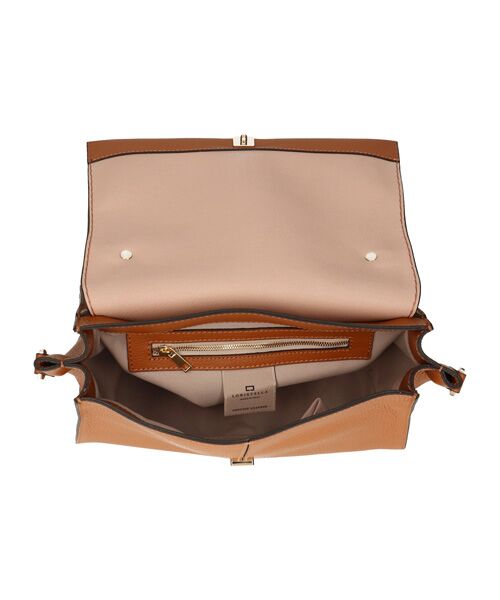 INTER-CHAUSSURES / インター ショシュール ハンドバッグ | 【LORISTELLA】シュリンクレザーフラップハンドバッグ | 詳細8