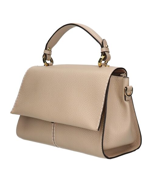 INTER-CHAUSSURES / インター ショシュール ハンドバッグ | 【LORISTELLA】シュリンクレザーフラップハンドバッグ | 詳細12