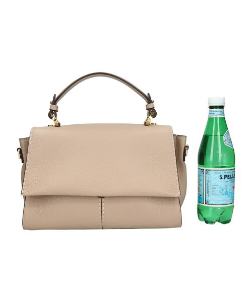 INTER-CHAUSSURES / インター ショシュール ハンドバッグ | 【LORISTELLA】シュリンクレザーフラップハンドバッグ | 詳細16