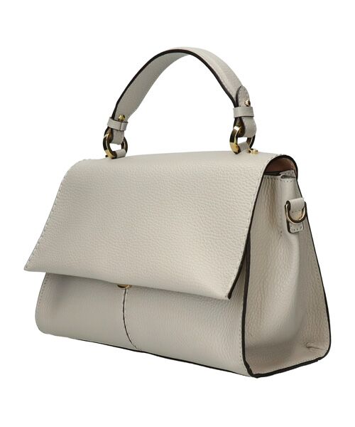 INTER-CHAUSSURES / インター ショシュール ハンドバッグ | 【LORISTELLA】シュリンクレザーフラップハンドバッグ | 詳細23