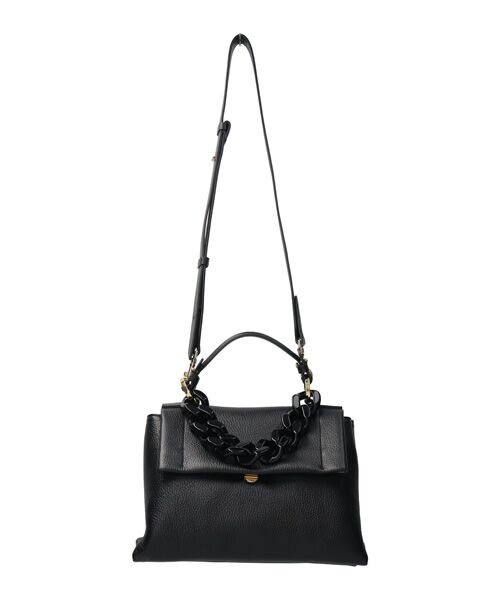 INTER-CHAUSSURES / インター ショシュール ハンドバッグ | 【LORISTELLA】アクリルチェーンハンドバッグ | 詳細11