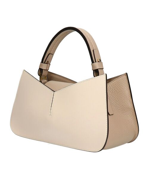 INTER-CHAUSSURES / インター ショシュール ハンドバッグ | 【LORISTELLA】Vカットレザーコンビハンドバッグ | 詳細2