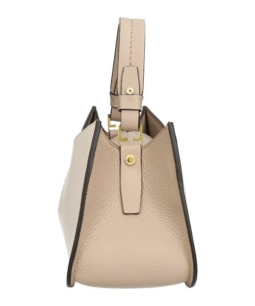 INTER-CHAUSSURES / インター ショシュール ハンドバッグ | 【LORISTELLA】Vカットレザーコンビハンドバッグ | 詳細3