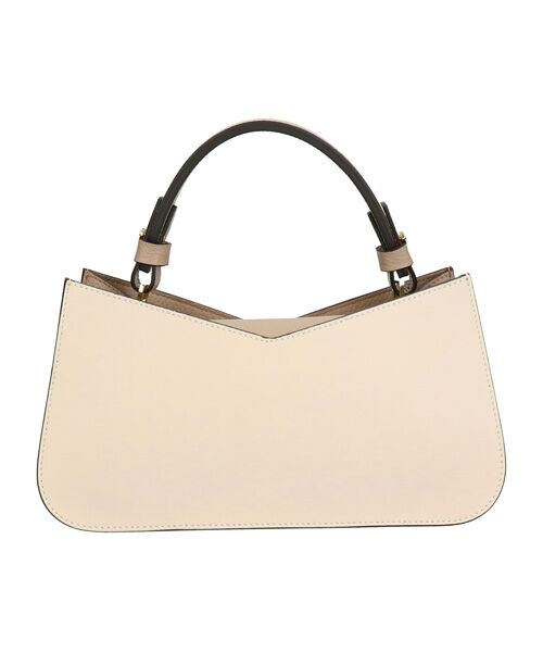 INTER-CHAUSSURES / インター ショシュール ハンドバッグ | 【LORISTELLA】Vカットレザーコンビハンドバッグ | 詳細5