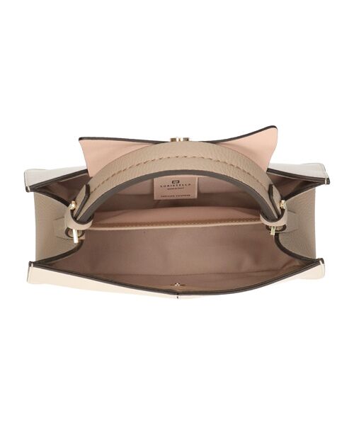 INTER-CHAUSSURES / インター ショシュール ハンドバッグ | 【LORISTELLA】Vカットレザーコンビハンドバッグ | 詳細9