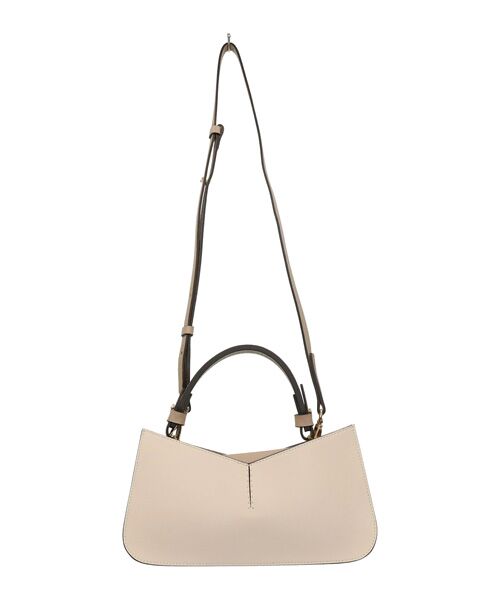 INTER-CHAUSSURES / インター ショシュール ハンドバッグ | 【LORISTELLA】Vカットレザーコンビハンドバッグ | 詳細11