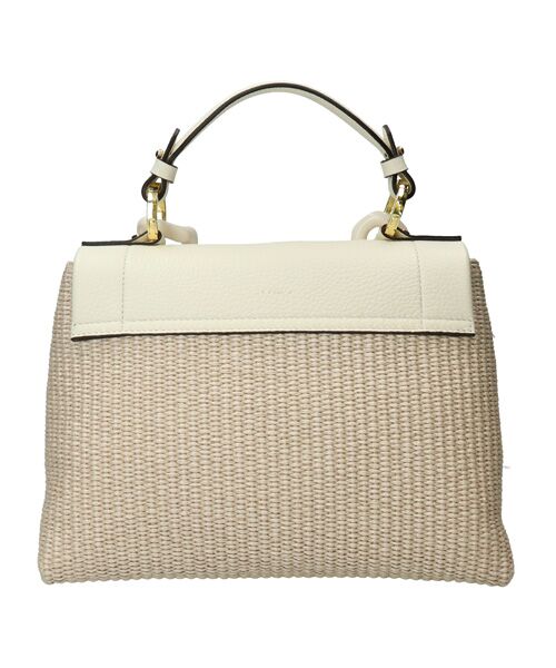 INTER-CHAUSSURES / インター ショシュール ハンドバッグ | 【LORISTELLA】アクリルチェーン異素材コンビバッグ | 詳細5