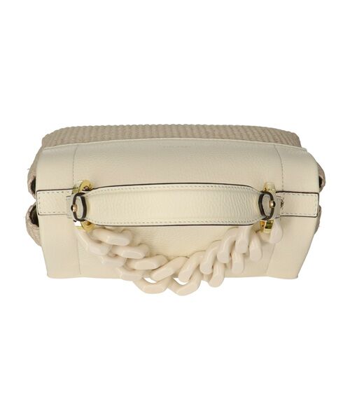 INTER-CHAUSSURES / インター ショシュール ハンドバッグ | 【LORISTELLA】アクリルチェーン異素材コンビバッグ | 詳細8