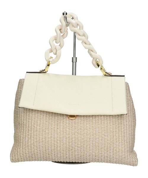 INTER-CHAUSSURES / インター ショシュール ハンドバッグ | 【LORISTELLA】アクリルチェーン異素材コンビバッグ | 詳細12