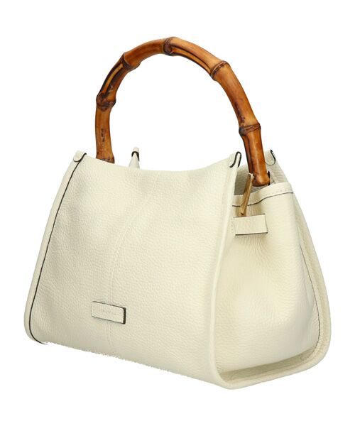 INTER-CHAUSSURES / インター ショシュール ハンドバッグ | 【LORISTELLA】バンブーハンドルレザーバッグ | 詳細1