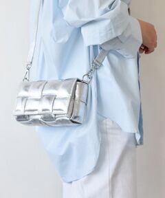 INTER-CHAUSSURES / インター ショシュール ハンドバッグ | 【ANDREA CARDONE ITALI】イントレチャートレザーショルダーバッグ