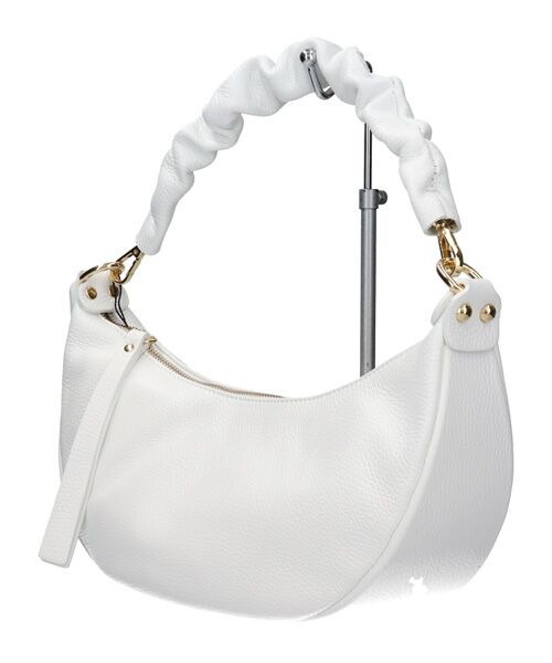 INTER-CHAUSSURES / インター ショシュール ハンドバッグ | 【ANDREA CARDONE ITALI】ギャザーレザーハンドルホーボーバッグ | 詳細1