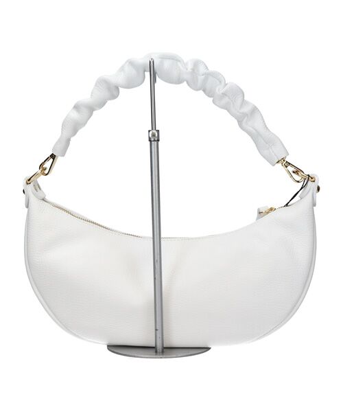 INTER-CHAUSSURES / インター ショシュール ハンドバッグ | 【ANDREA CARDONE ITALI】ギャザーレザーハンドルホーボーバッグ | 詳細4