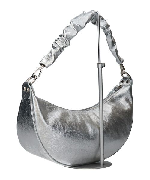 INTER-CHAUSSURES / インター ショシュール ハンドバッグ | 【ANDREA CARDONE ITALI】ギャザーレザーハンドルホーボーバッグ | 詳細11