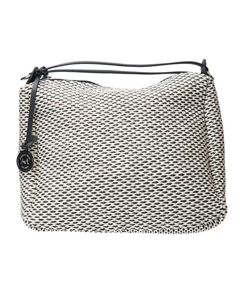 INTER-CHAUSSURES / インター ショシュール ハンドバッグ | 【MARCO MASI】レザーハンドル雑材バッグ | 詳細1