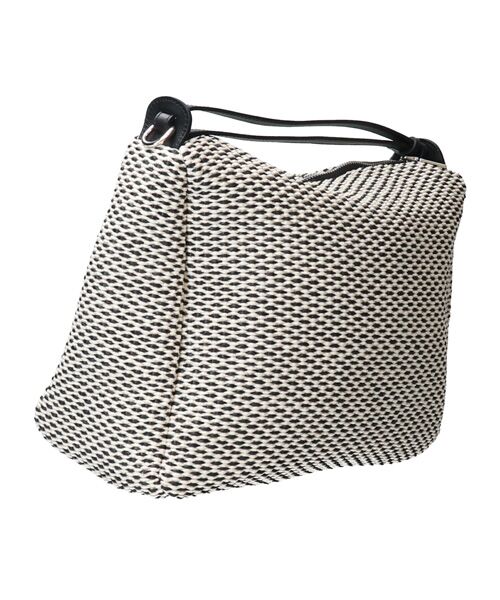 INTER-CHAUSSURES / インター ショシュール ハンドバッグ | 【MARCO MASI】レザーハンドル雑材バッグ | 詳細4