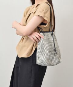 INTER-CHAUSSURES / インター ショシュール ハンドバッグ | 【MARCO MASI】レザーストラップ巾着バッグ