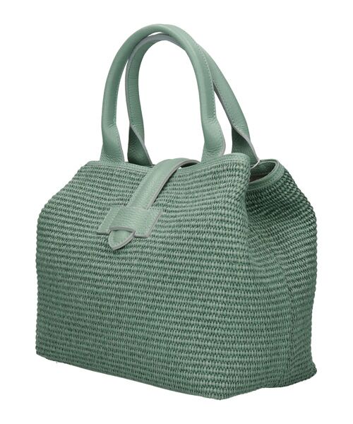 INTER-CHAUSSURES / インター ショシュール ハンドバッグ | 【ALMA TONUTTI】レザーハンドルトートバッグ | 詳細10