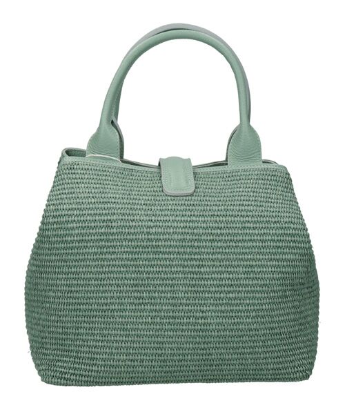 INTER-CHAUSSURES / インター ショシュール ハンドバッグ | 【ALMA TONUTTI】レザーハンドルトートバッグ | 詳細13