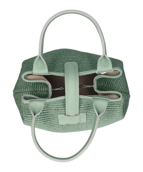 INTER-CHAUSSURES / インター ショシュール ハンドバッグ | 【ALMA TONUTTI】レザーハンドルトートバッグ | 詳細15