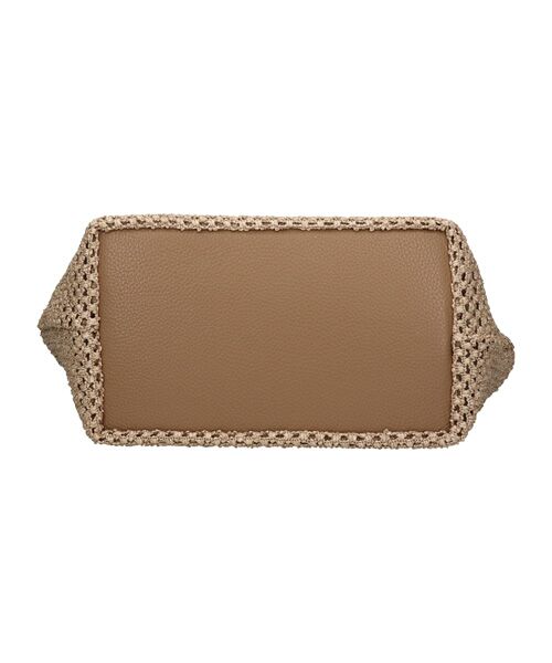 INTER-CHAUSSURES / インター ショシュール ハンドバッグ | 【ALMA TONUTTI】レザーハンドルメッシュバッグ | 詳細13