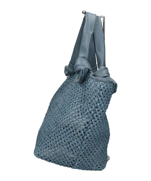 INTER-CHAUSSURES / インター ショシュール ハンドバッグ | 【ALMA TONUTTI】レザーハンドルメッシュバッグ | 詳細18