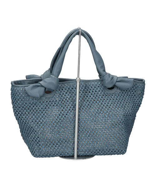 INTER-CHAUSSURES / インター ショシュール ハンドバッグ | 【ALMA TONUTTI】レザーハンドルメッシュバッグ | 詳細20