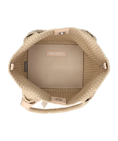 INTER-CHAUSSURES / インター ショシュール ハンドバッグ | 【ALMA TONUTTI】ミディアムサイズウーブンバッグ | 詳細7