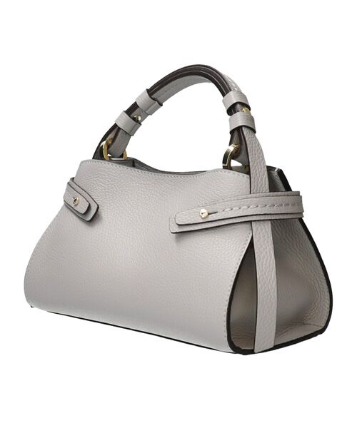 INTER-CHAUSSURES / インター ショシュール ハンドバッグ | 【LORISTELLA】シュリンクレザーハンドバッグ | 詳細12