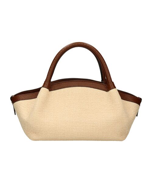 INTER-CHAUSSURES / インター ショシュール ハンドバッグ | 【LORISTELLA】レザーハンドルラフィアハンドバッグ | 詳細4