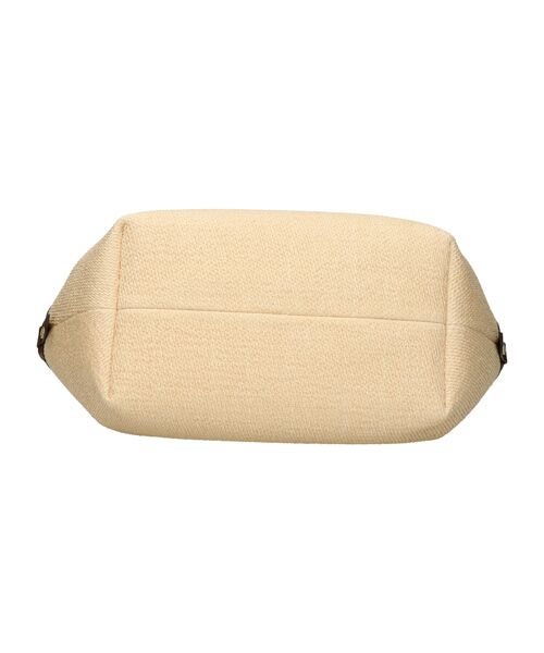 INTER-CHAUSSURES / インター ショシュール ハンドバッグ | 【LORISTELLA】レザーハンドルラフィアハンドバッグ | 詳細5