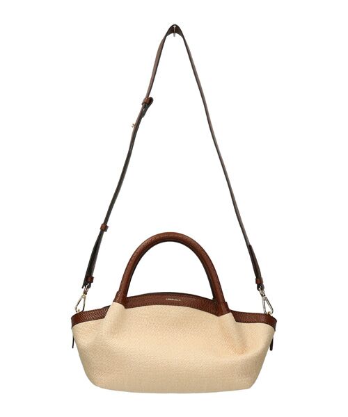 INTER-CHAUSSURES / インター ショシュール ハンドバッグ | 【LORISTELLA】レザーハンドルラフィアハンドバッグ | 詳細10